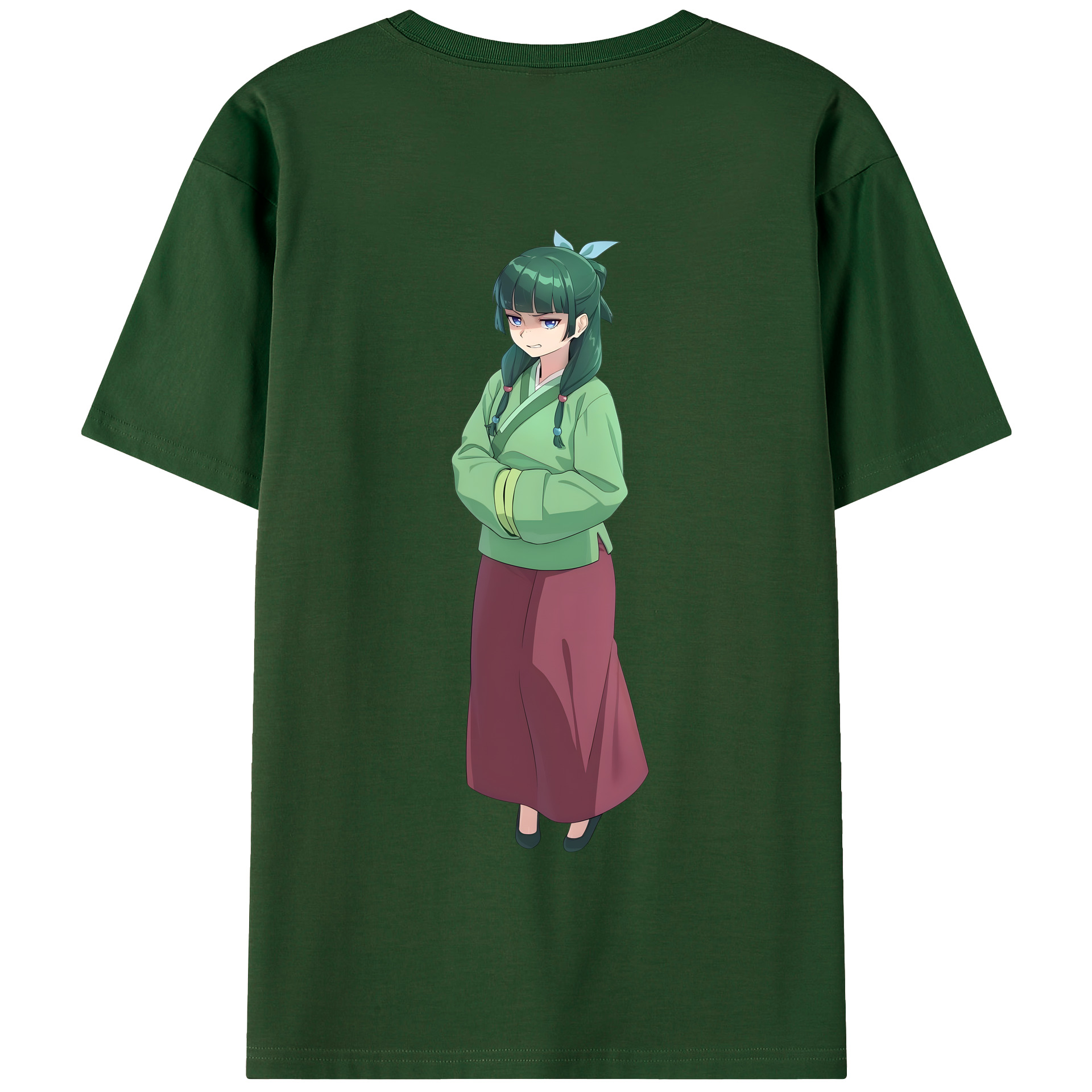 （画像用） 薬屋のひとりごと The Apothecary Diaries 綿100％半袖Tシャツ（背面プリント）